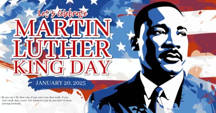 Martin Luther King Day Isithombe Esabiwe ku-Facebook template
