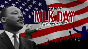 Martin Luther King Day Twitter-opslag template
