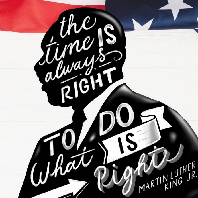 Copy of Martin Luther king day poster design template | PosterMyWall