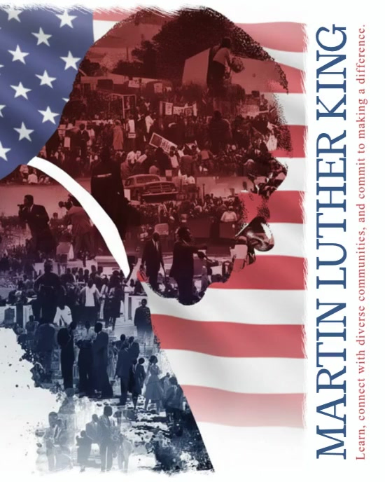 Martin Luther King Tribute Template | PosterMyWall