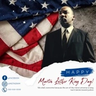 Martin Luther King Iphosti le-Instagram template