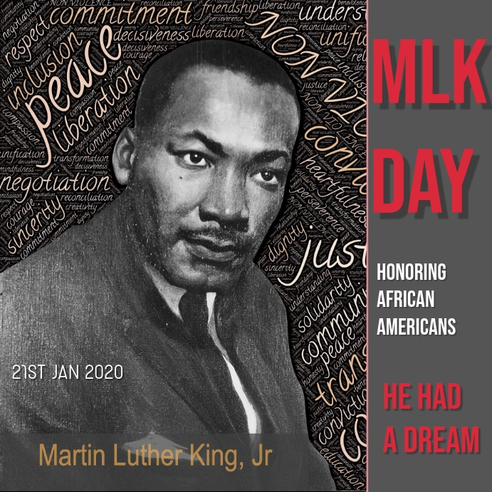 Copy of Martin Luther king | PosterMyWall