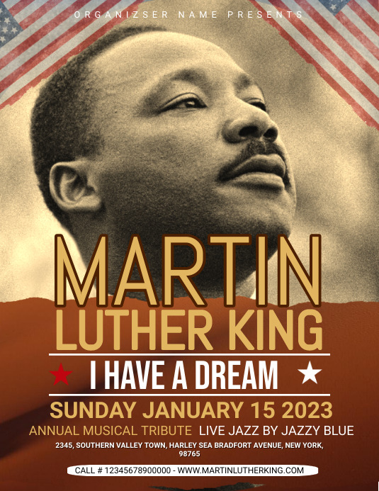 Sample Mlk Program Layout This Design Template is not available | PosterMyWall