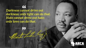 Martin Luther King Inspiration Quote Facebook Digital Display (16:9) template