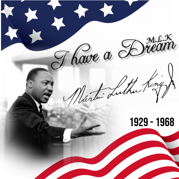 Martin Luther King Jr Day Template PosterMyWall