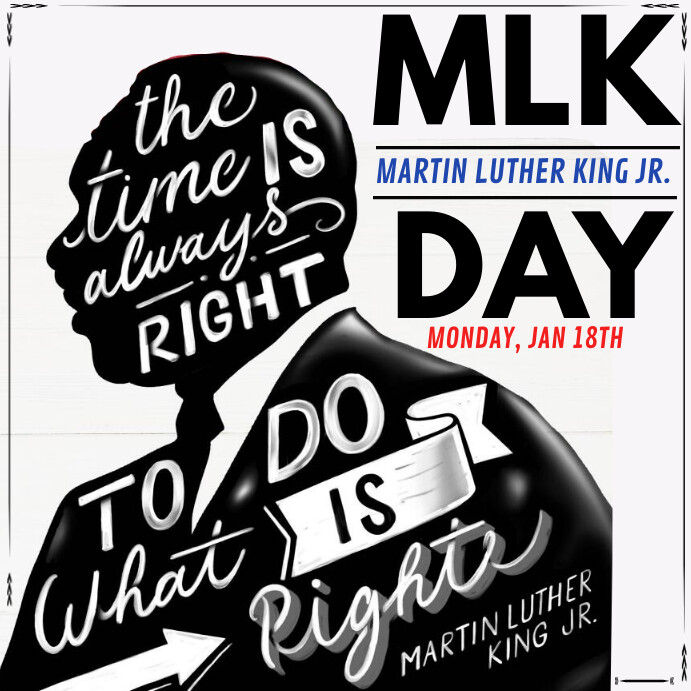 Copy of Martin Luther King Jr Day PosterMyWall
