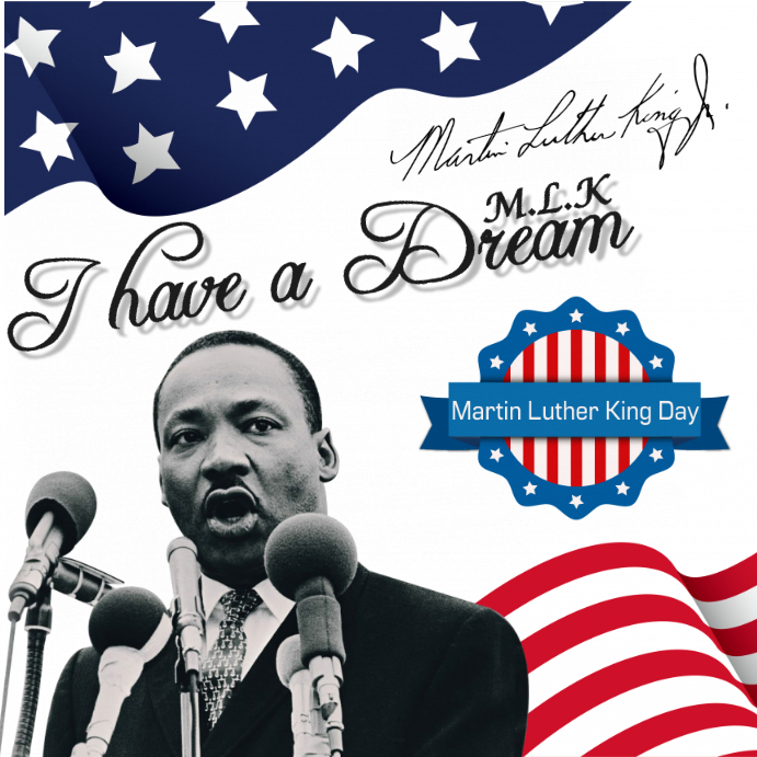 Martin Luther King Jr Day Template PosterMyWall