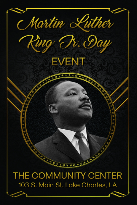 Luther martin king jr holiday closures schedule services road list city mgn Copy of MARTIN LUTHER KING JR DAY FLYER TEMPLATE | PosterMyWall