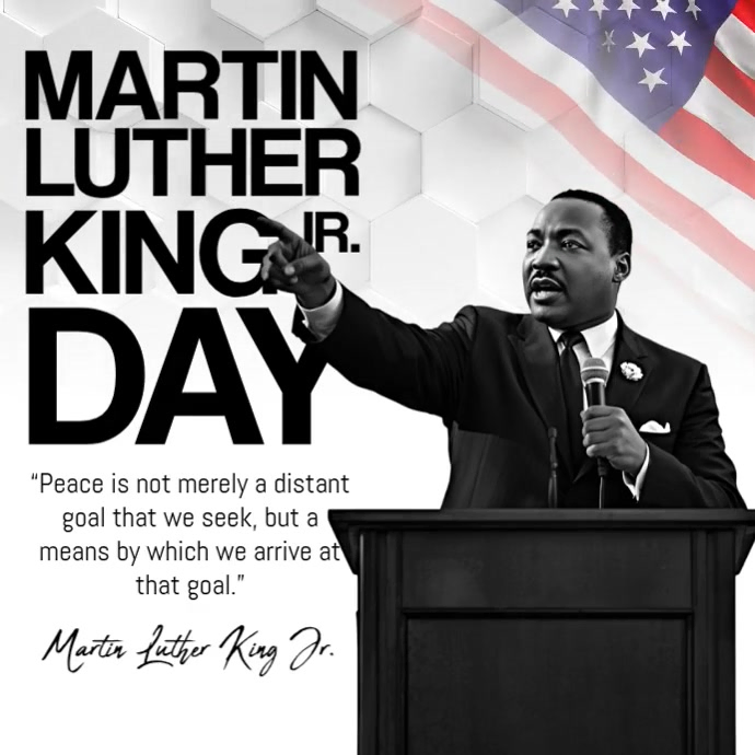 Copy of Martin Luther King Jr Day Instagram Post | PosterMyWall