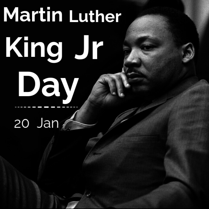 Plantilla de Martin Luther king Jr day Instagram post templates ...