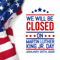 Martin Luther King Jr Day Instagram Post. template