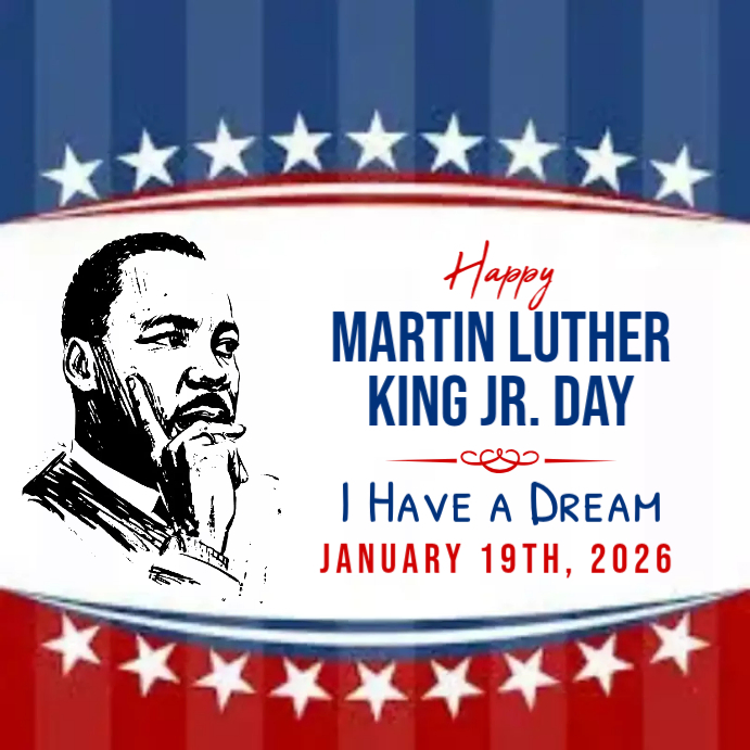 Martin Luther King Jr. Day Celebration Template | PosterMyWall