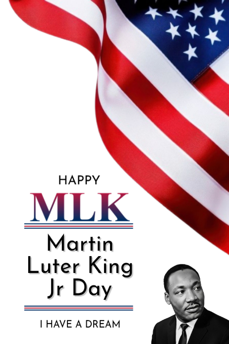 Plantilla de Martin Luther king Jr Day Poster 2026 | PosterMyWall