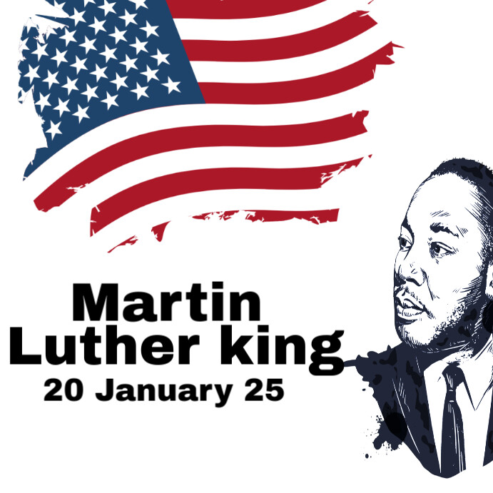 Martin Luther King Jr Day Template Instagram Post | PosterMyWall