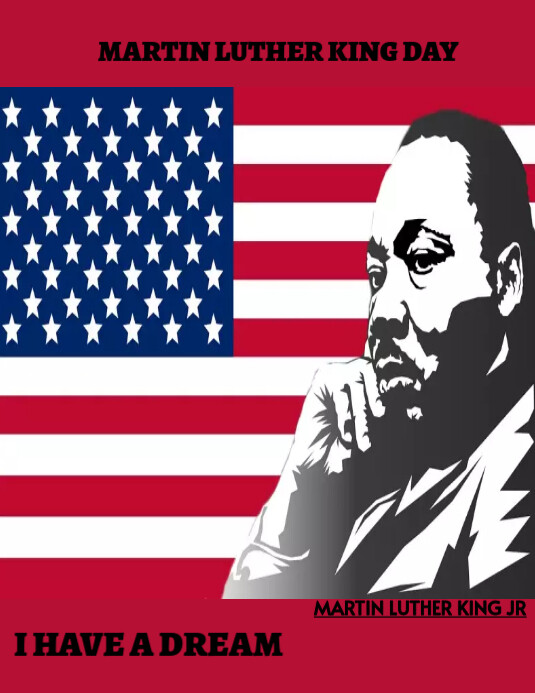 Martin Luther king Jr Template | PosterMyWall