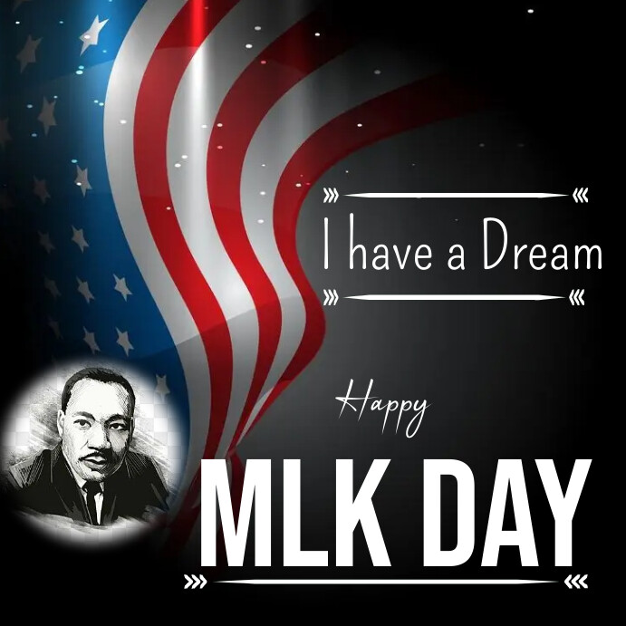 Copy of Martin Luther king Jr Instagram post (2) | PosterMyWall