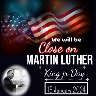 Martin Luther king Jr Instagram post Template | PosterMyWall