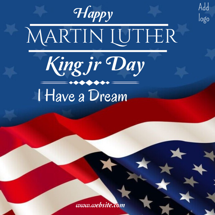 Copy of Martin Luther king Jr Instagram post | PosterMyWall