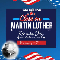 Martin Luther king Jr Instagram post Template | PosterMyWall