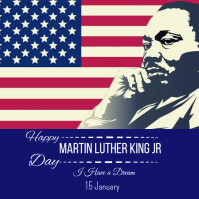 Martin Luther king Jr Instagram post Template | PosterMyWall