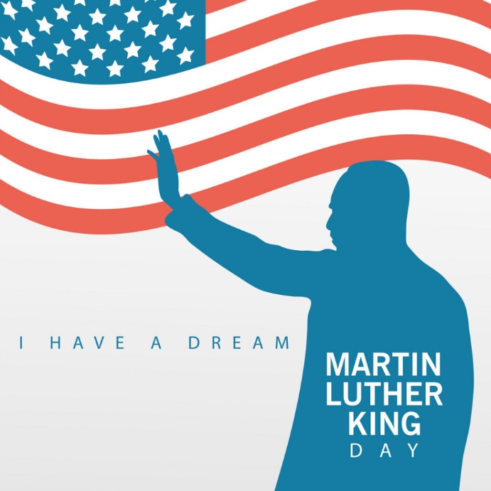Martin Luther King Jr MLK day template design | PosterMyWall