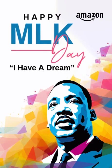 Martin Luther King Jr. Day, MLK Day Celebration Poster template