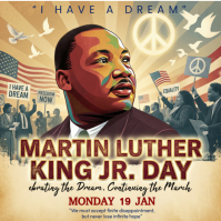 Martin Luther King JR. Day Instagram Post template