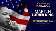Martin Luther King Jr. Facebook Cover Video template