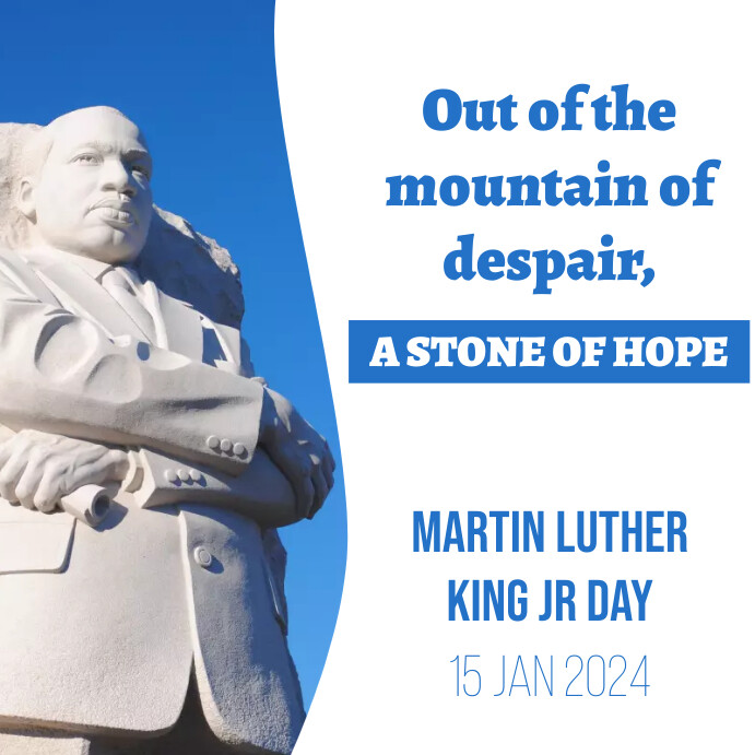 Martin luther king quotes template | PosterMyWall