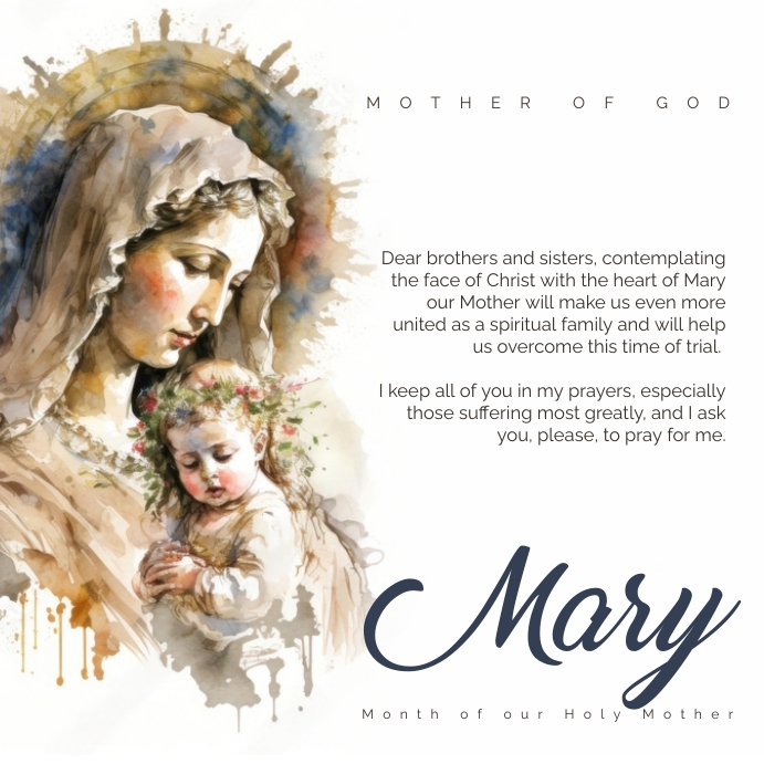 Mary Template PosterMyWall