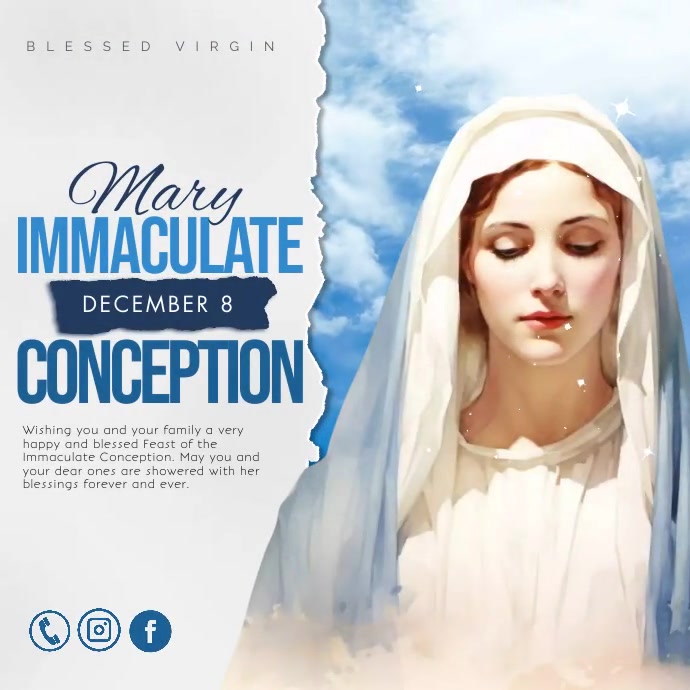 Mary Template PosterMyWall