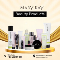 Mary Kay Beauty Products poster Publicação no Instagram template