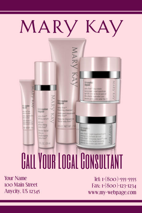 Image 4 for Mary Kay Flyer Templates Free