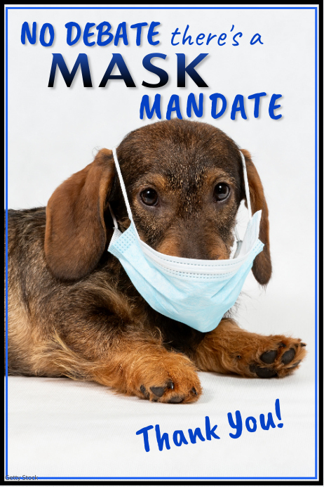 Mask Mandate Template PosterMyWall