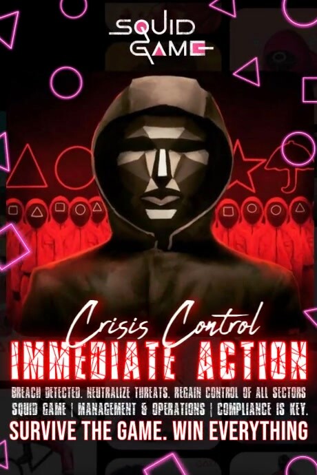 Copy of Masked Commander: Game of Power | PosterMyWall