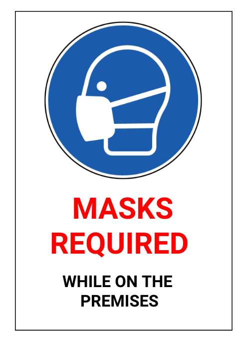Masks Required Template PosterMyWall