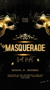 Masquerade Display template