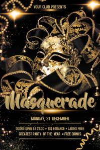 Masquerade Flyer template