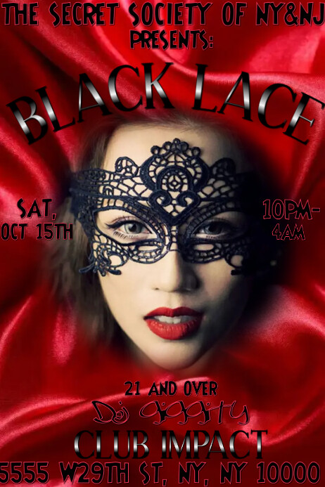 MASQUERADE FLYER Template | PosterMyWall