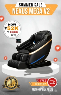 Massage Chair Roll-up Tabloid template