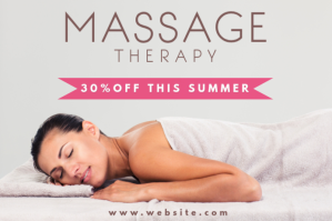 massage Etiket template