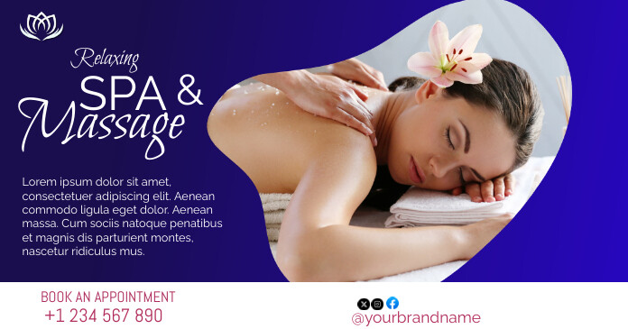 massage parlour Gambar Bersama Facebook template