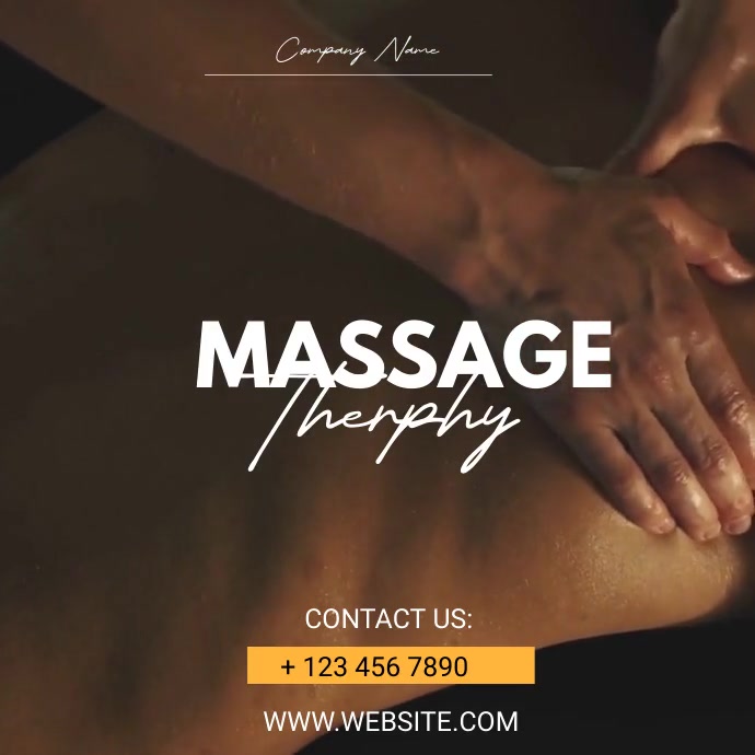Massage theraphy Iphosti le-Instagram template