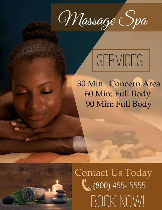 Massage Therapy Flyers Massage Therapy Flyers