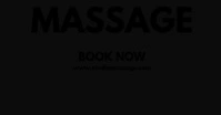 Massage Treatement Wellness Studio Video Ad Facebook 活动封面 template