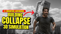 Massive Earthquake: City in Chaos YouTube Thumbnail template