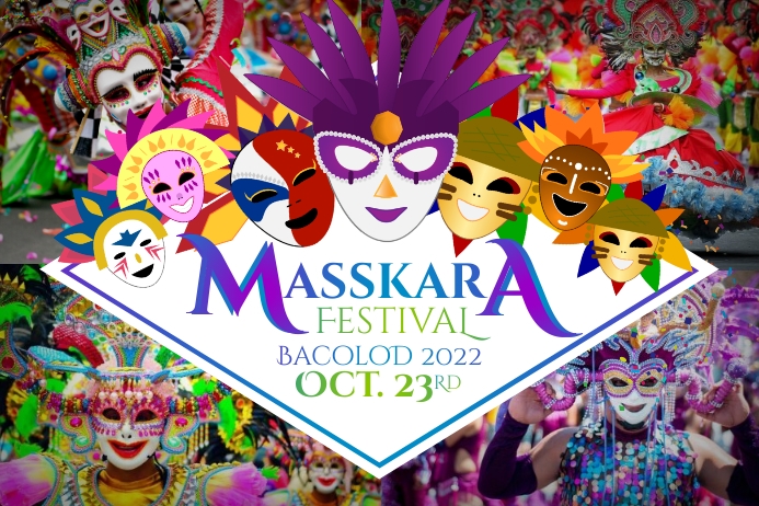 Maskaran Design Masskara Festival Banner Template | PosterMyWall