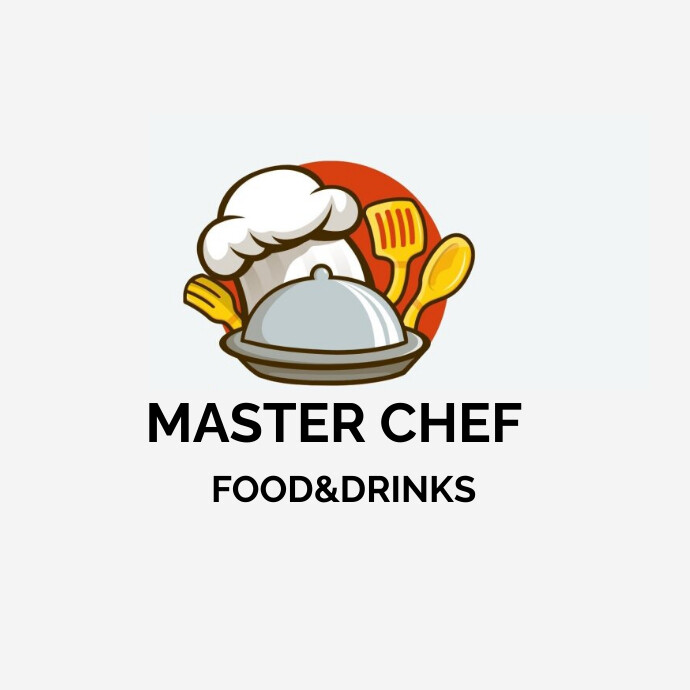 Master chef logo, Restaurant logo template