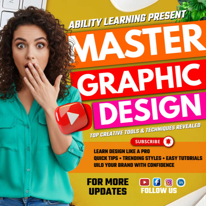 Copy of Master Graphic Design Today! | PosterMyWall