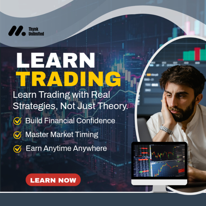 Trading Education Instagram Ad Template | PosterMyWall